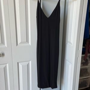 Plain black fashionnova dress. Stretchy